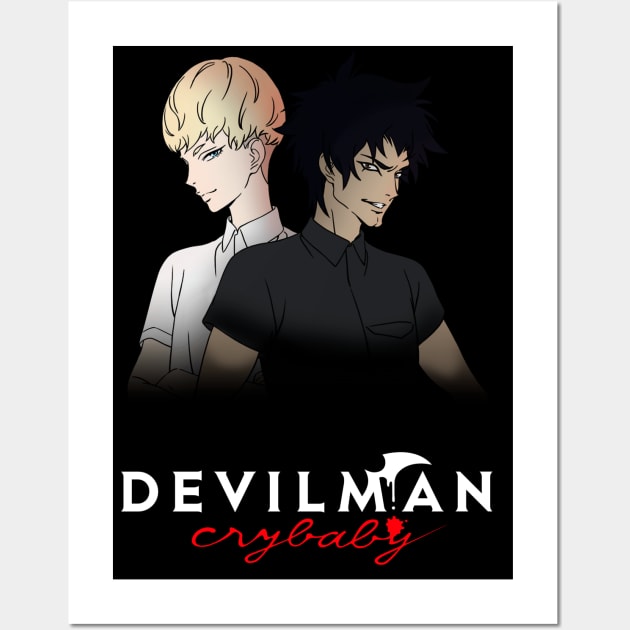 Devilman Crybaby Wall Art by TobiGL